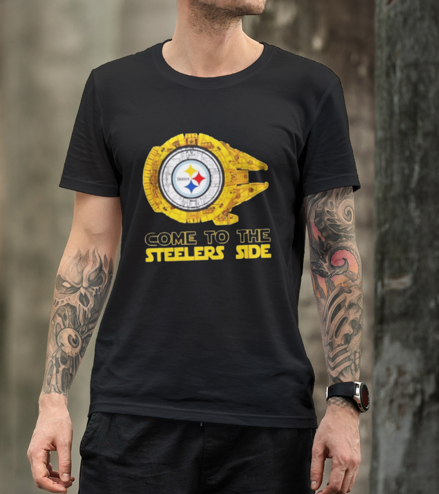 Original Star Wars Pittsburgh Steelers Come To The Steelers Side T-Shirt