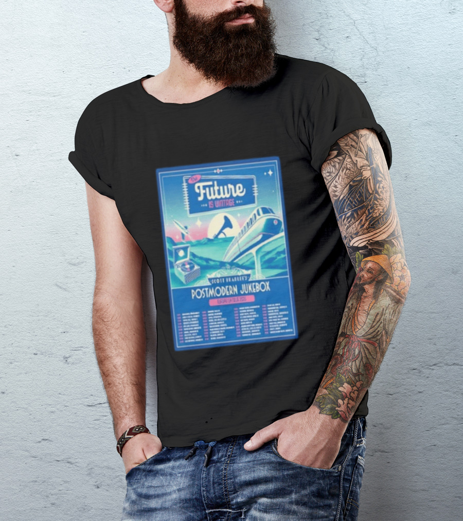 Future Is Vintage Scott Bradlee's Postmodern Jukebox Europe UK Tour 2026 T-Shirt