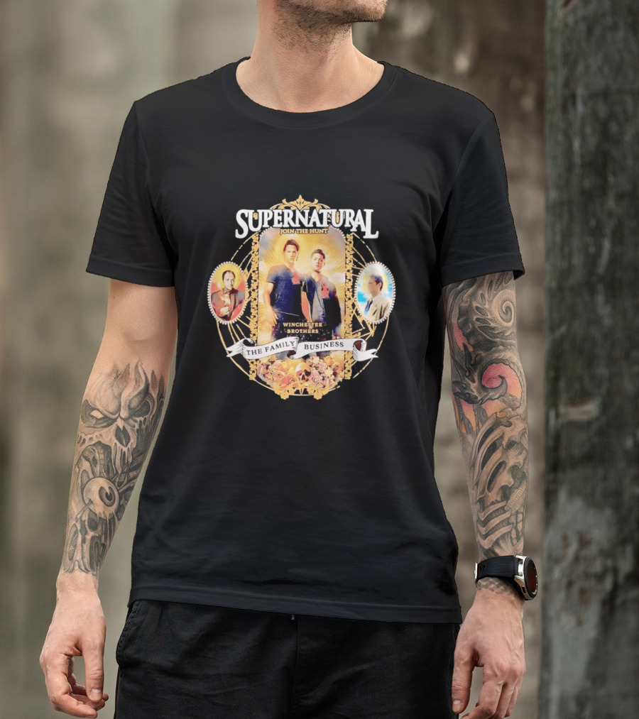 Supernatural Join The Hunt Winchester Brothers The Family Business T-Shirt