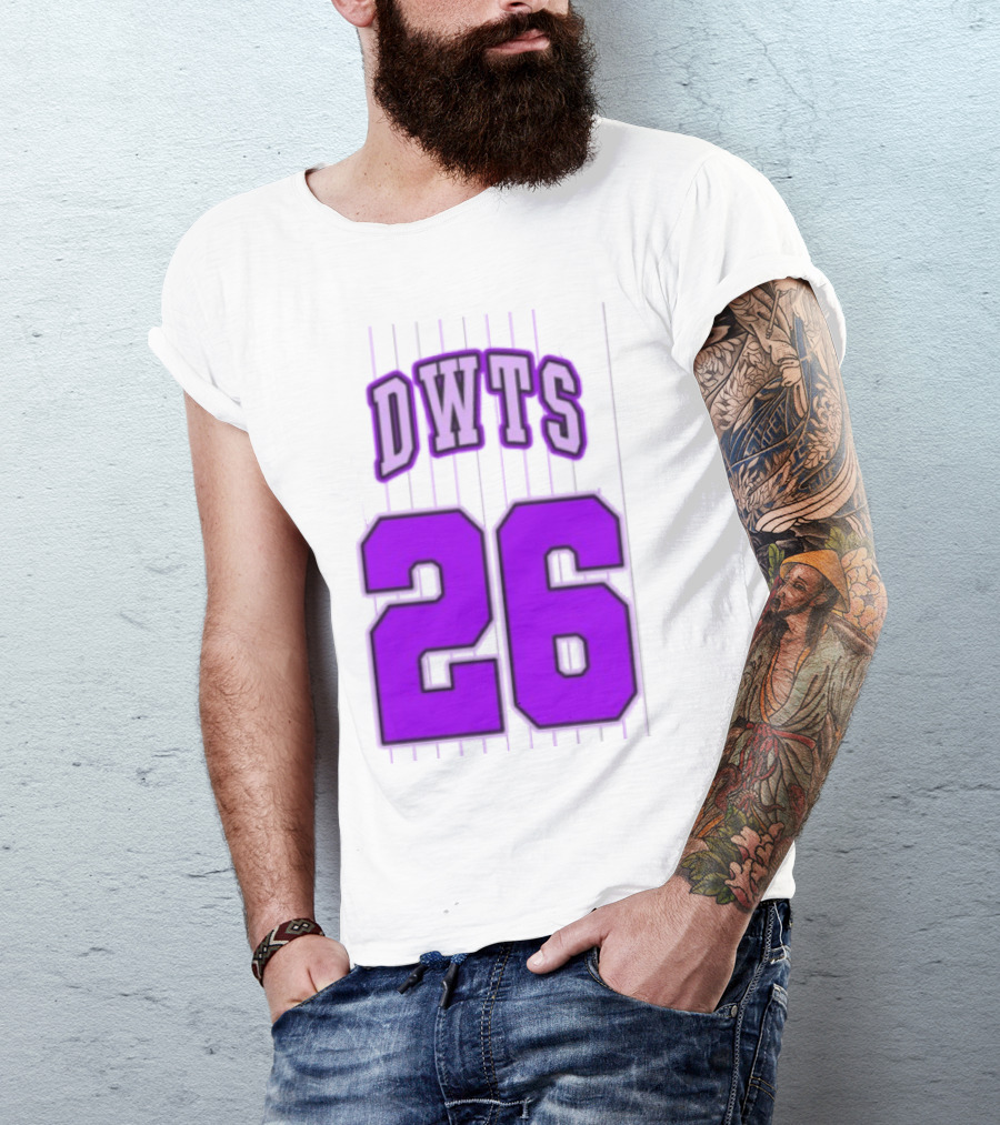 Dancing With The Stars DWTS Glitter Games 26 Jersey T-Shirt