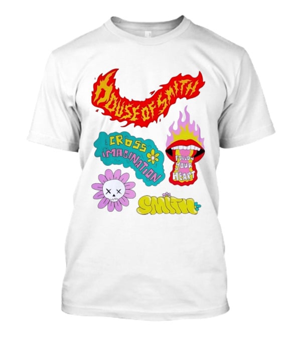 House Of Smith Cross Imagination Follow Your Heart Smith T-Shirt
