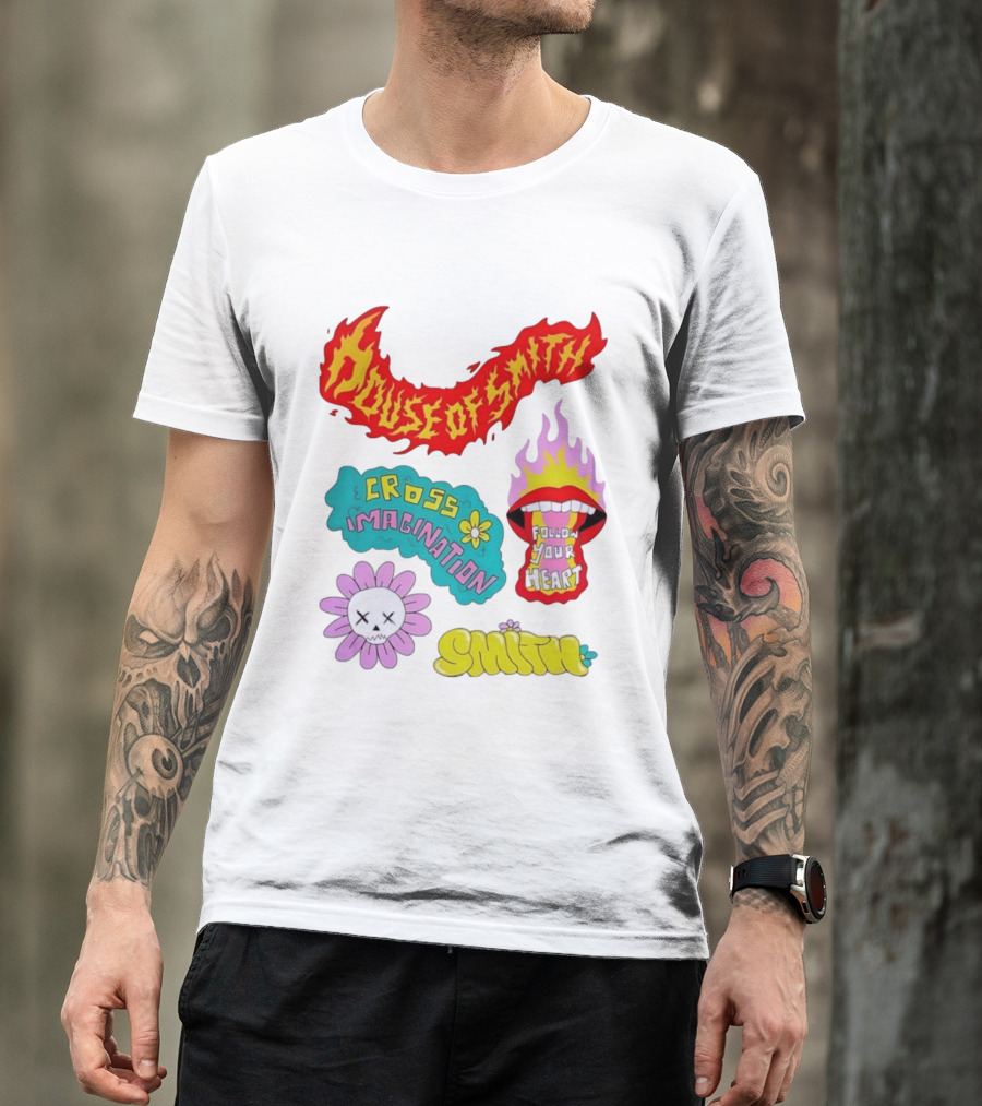 House Of Smith Cross Imagination Follow Your Heart Smith T-Shirt