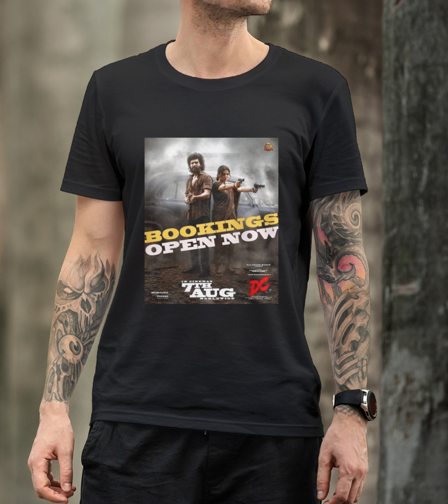 Bookings Open Now For DC In Cinema 7th Aug Worldwide T-Shirt