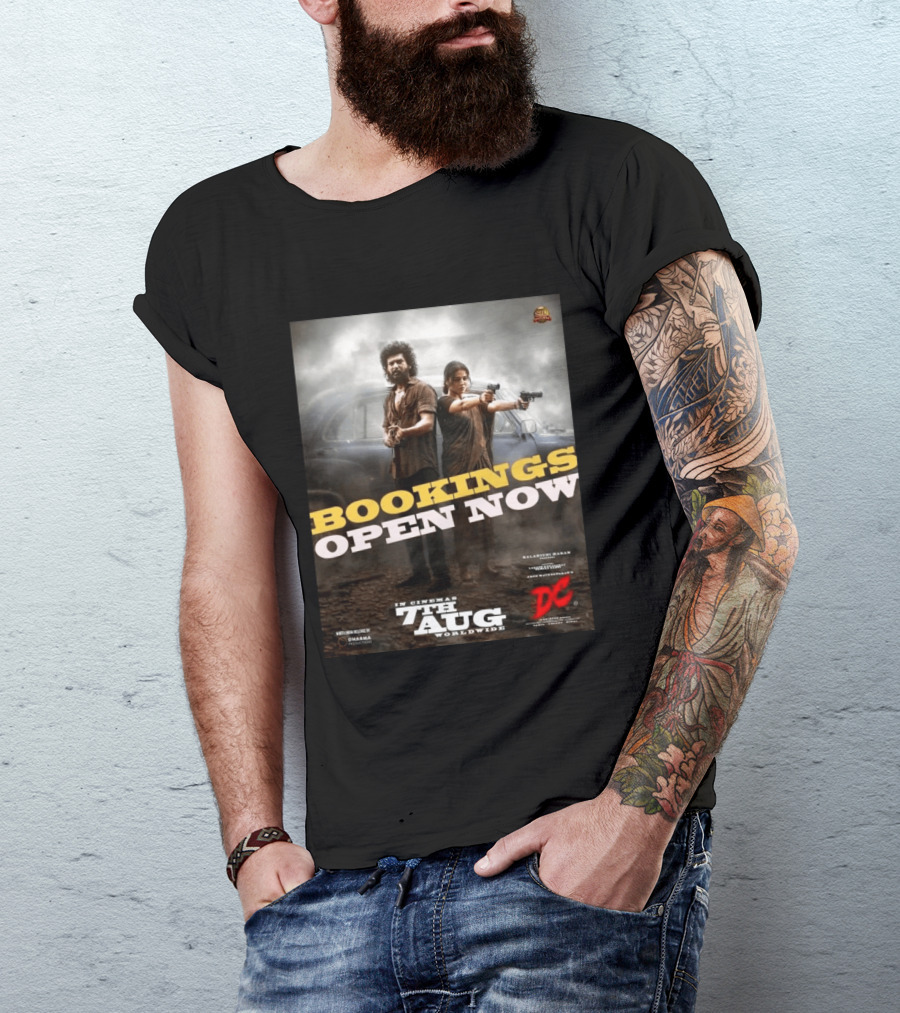 Bookings Open Now For DC In Cinema 7th Aug Worldwide T-Shirt