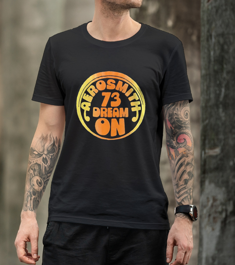 Aerosmith 73 Dream On 1973 Classic Rock T-Shirt