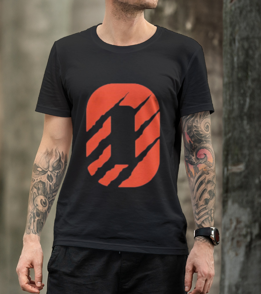 Cincinnati Bengals Clawed Stripes T-Shirt