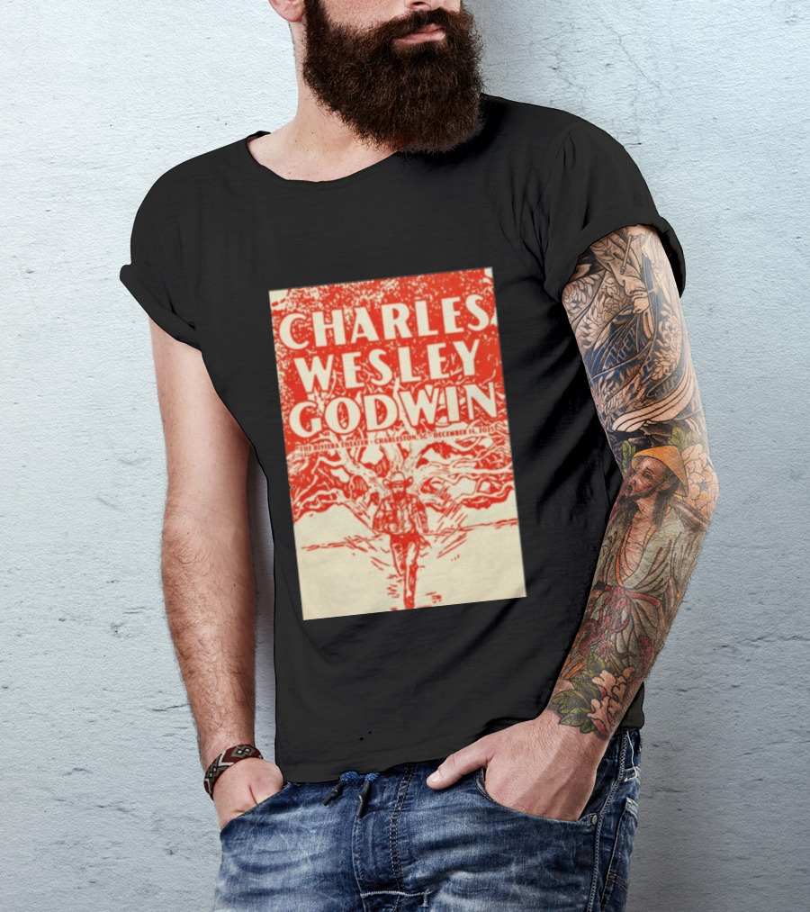 Charles Wesley Godwin Live At The Riviera Theater Charleston SC December 14 2025 T-Shirt