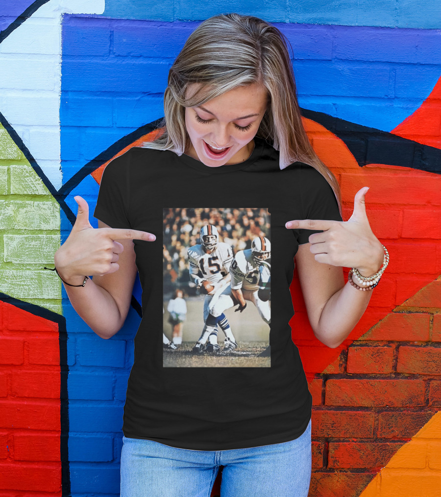 Buffalo Bills Jack Kemp 1968 AFL Football Action Renselaar T-Shirt