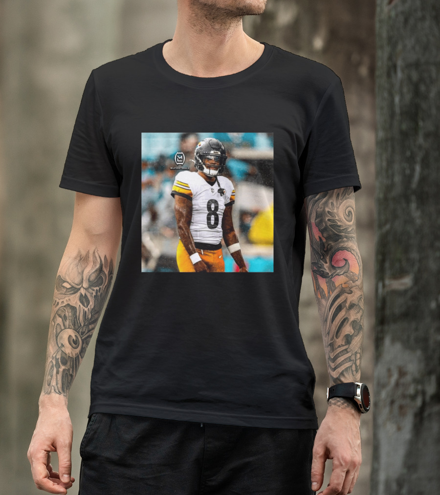 Lamar Jackson MLFootball 2026 Number 8 Football Player T-Shirt