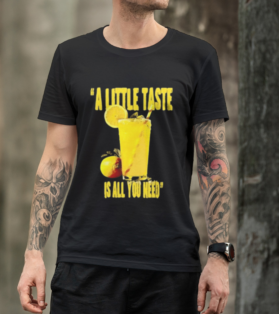 Louis Lemonade Tour 2025 A Little Taste Is All You Need Long Sleeve T-Shirt