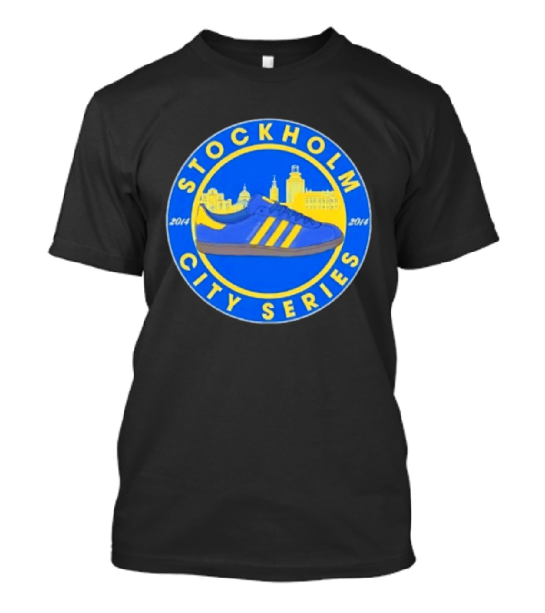 Stockholm City Series Adidas Sneaker 2014 Skyline T-Shirt