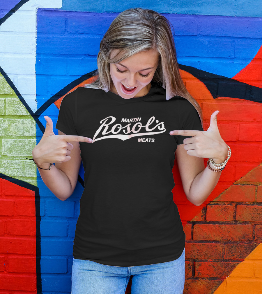 Martin Rosol's Meats Classic Butcher Brand T-Shirt