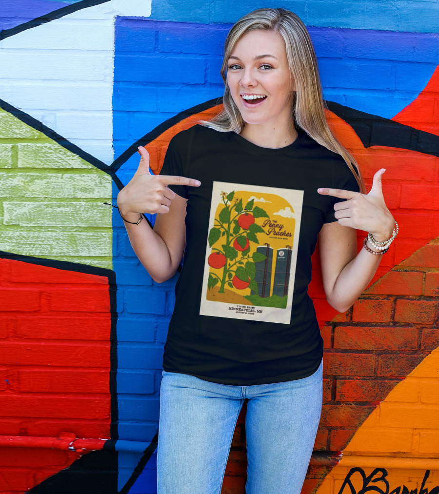 Penny Peaches With Loose Rope Series 7th Street Entry Minneapolis MN August 8 2026 T-Shirt