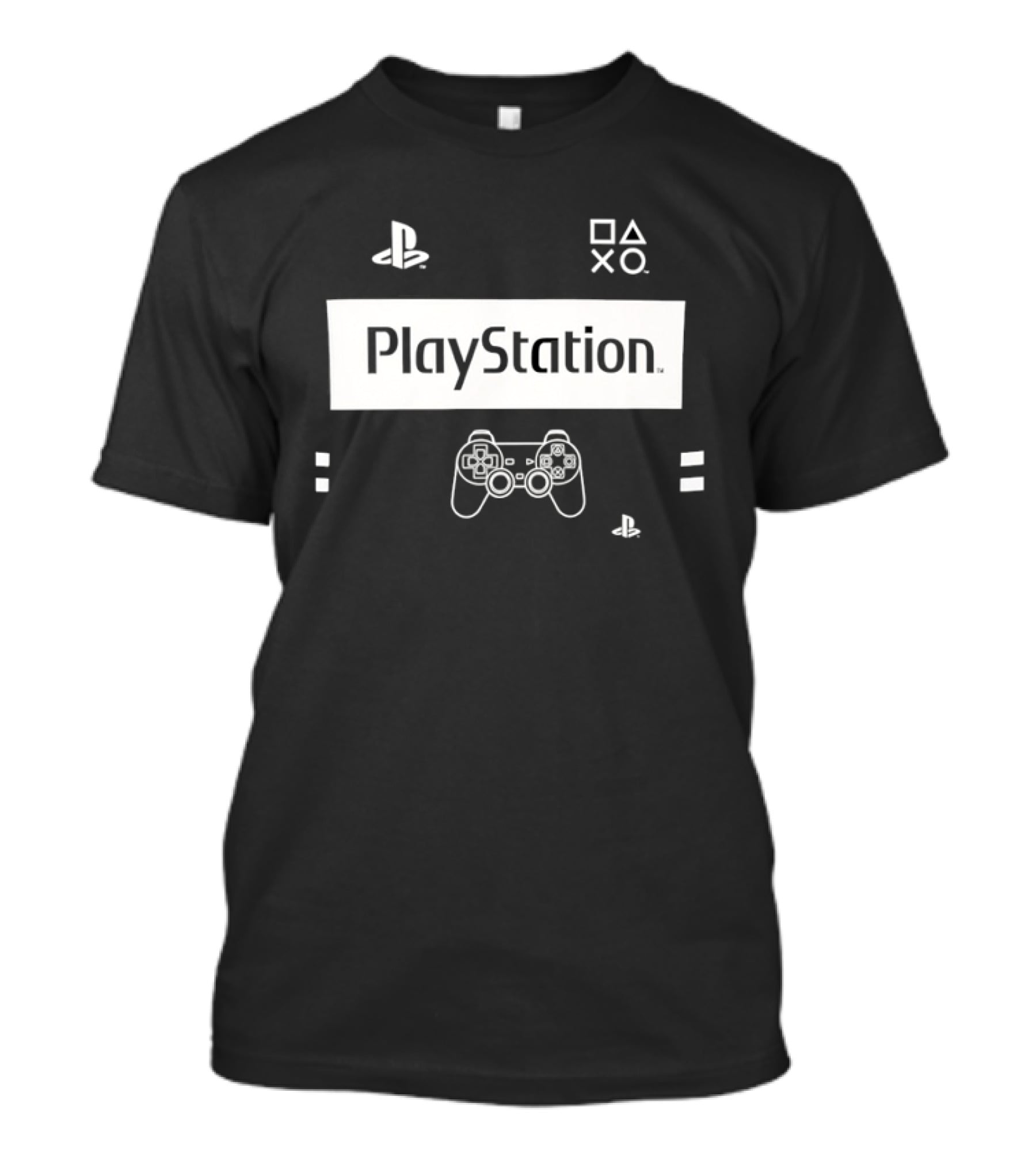 PlayStation Classic Icons Controller Gaming T-Shirt