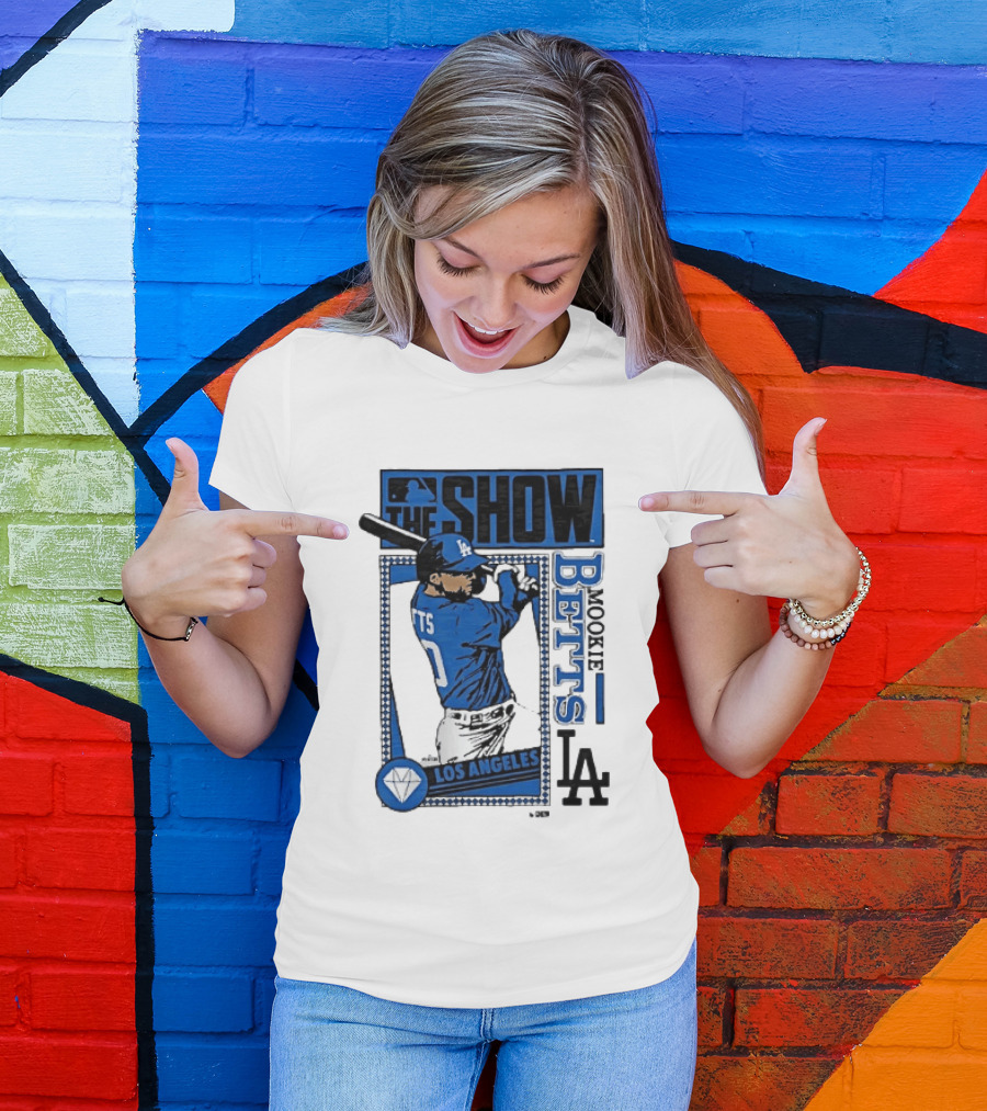 The Show Mookie Betts Los Angeles Dodgers MLB Baseball LA T-Shirt