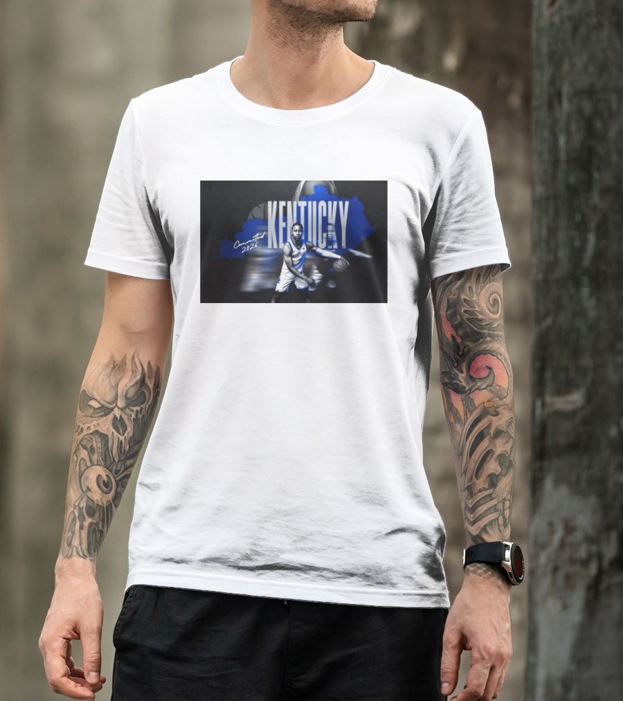 Kentucky Wildcats Committed 2026 Mason Williams Basketball Hype T-Shirt