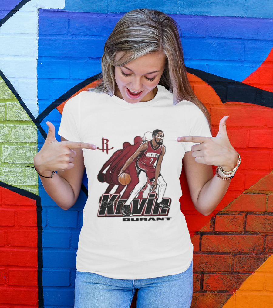 Kevin Durant Houston Rockets 7 Basketball Vibe T-Shirt