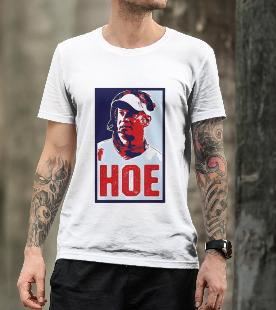 Lane Kiffin Hoe Red Blue Artistic T-Shirt