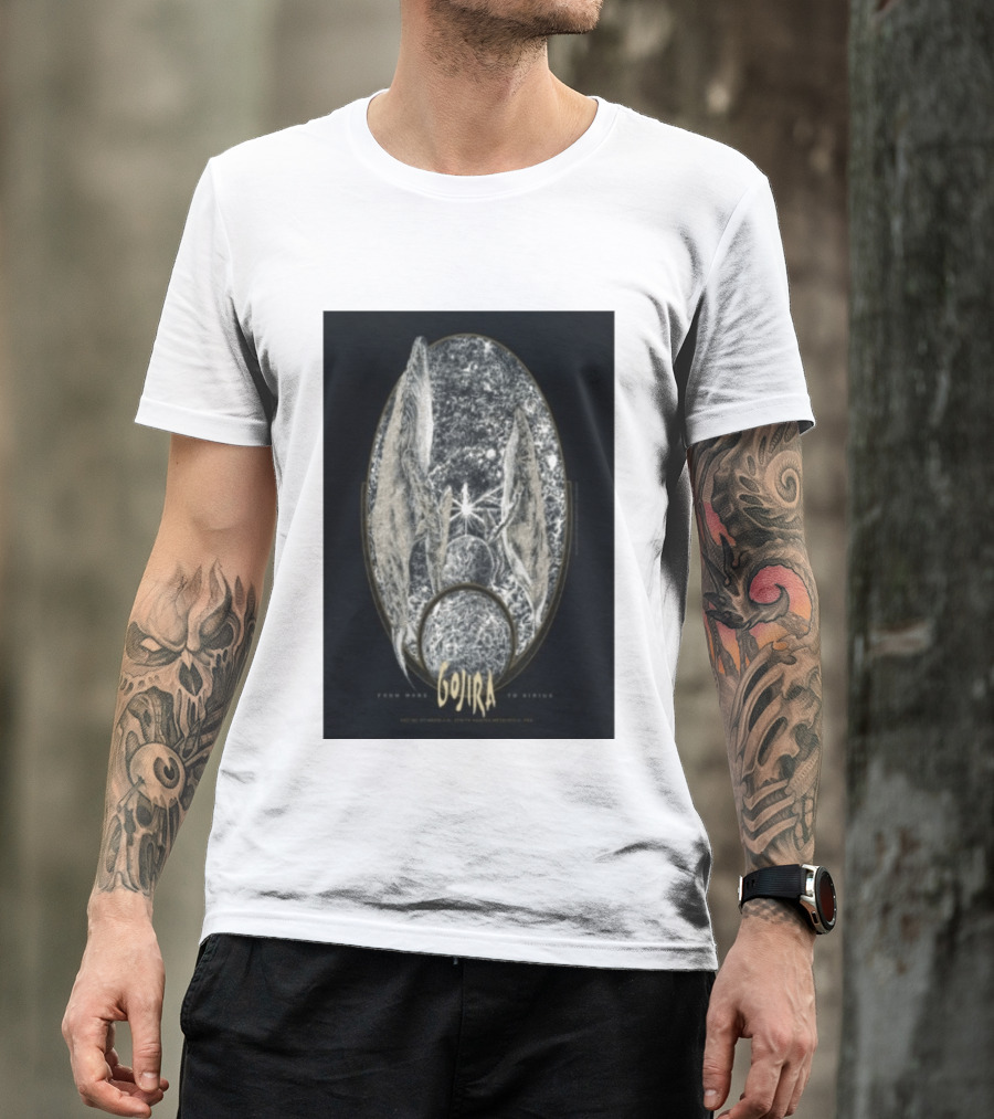 Gojira From Mars To Sirius Saint Herblain France Event December 2 2025 T-Shirt