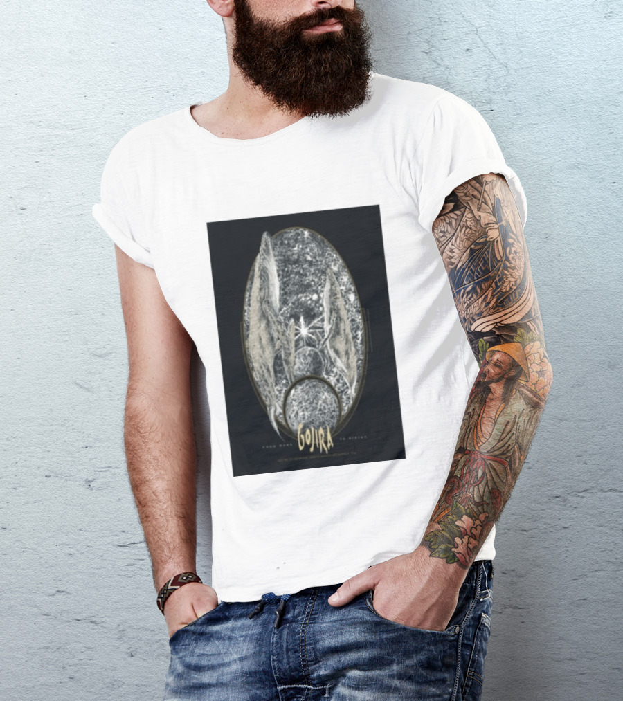 Gojira From Mars To Sirius Saint Herblain France Event December 2 2025 T-Shirt