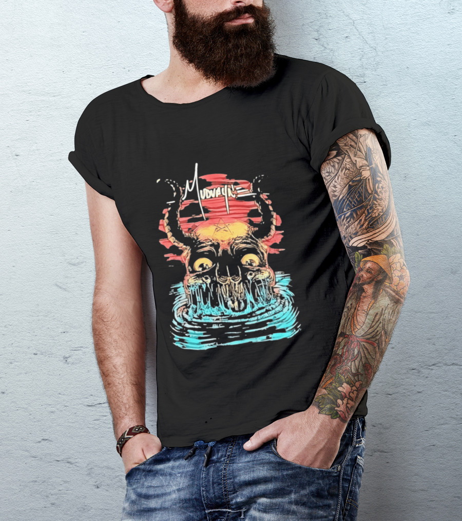 Mudvayne Skull Horns Water Heavy Metal T-Shirt
