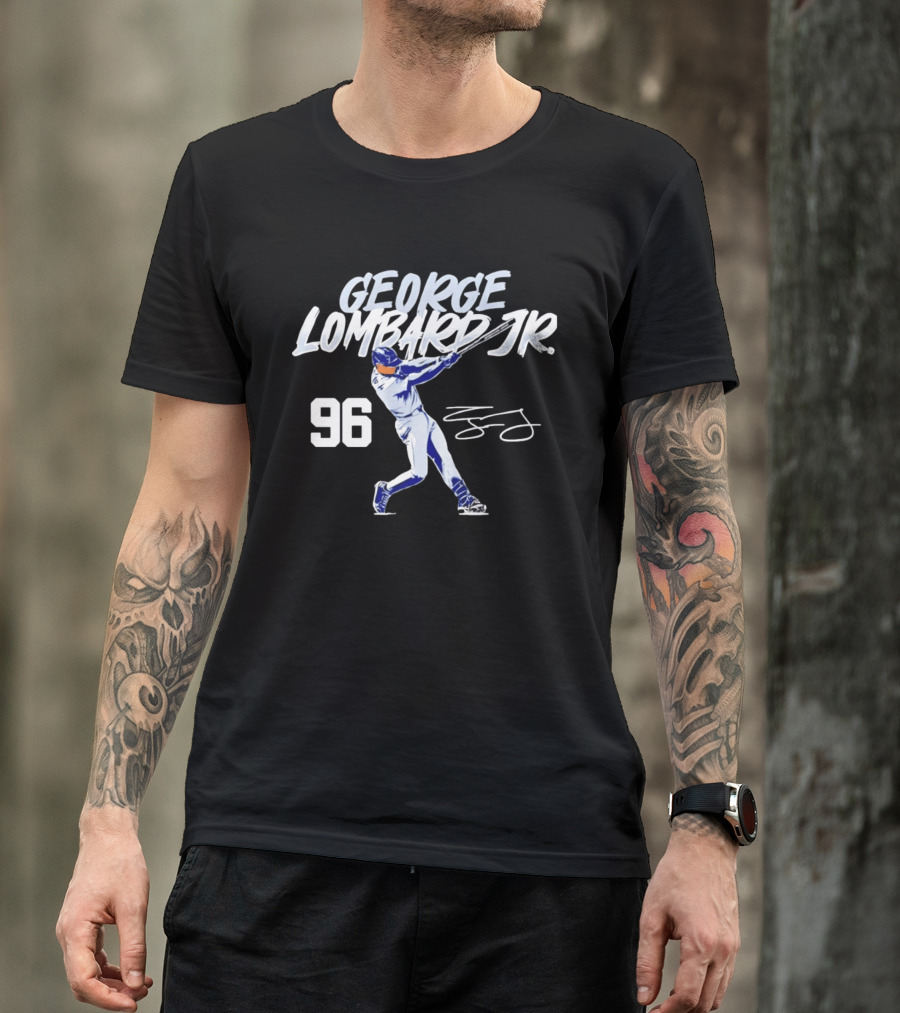 George Lombard Jr 96 Yankees Baseball Player T-Shirt