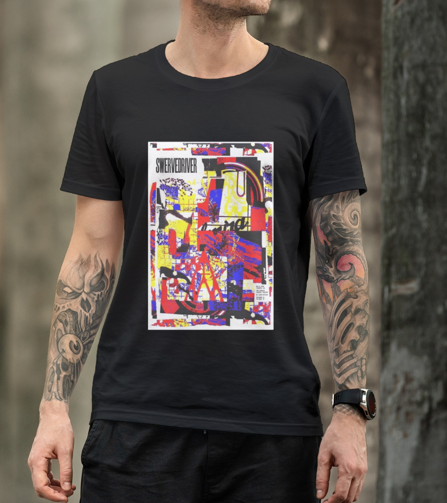 Swervedriver Phoenix Concert Theatre Toronto ON Aug 21 2026 Vibrant Abstract Collage T-Shirt
