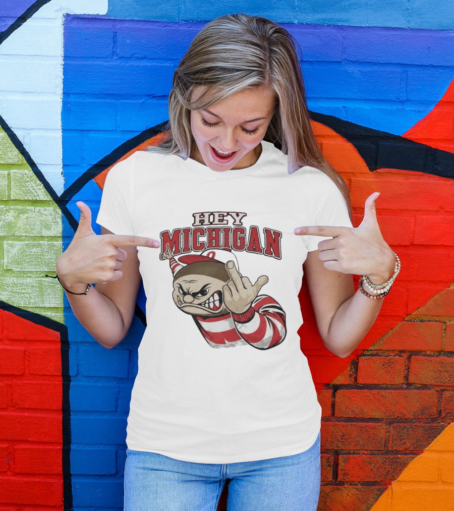 Ishowspeed Hey Michigan Football Rivalry Fan T-Shirt