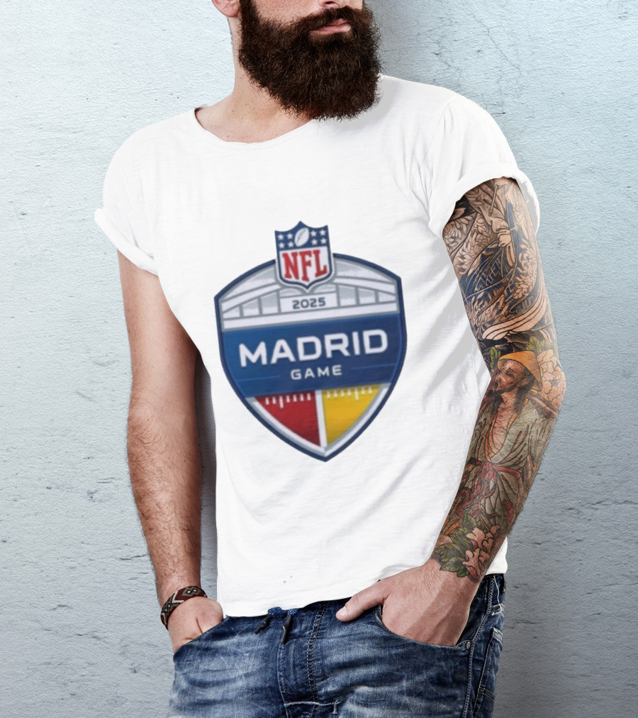 NFL 2025 Madrid Game Event T-Shirt