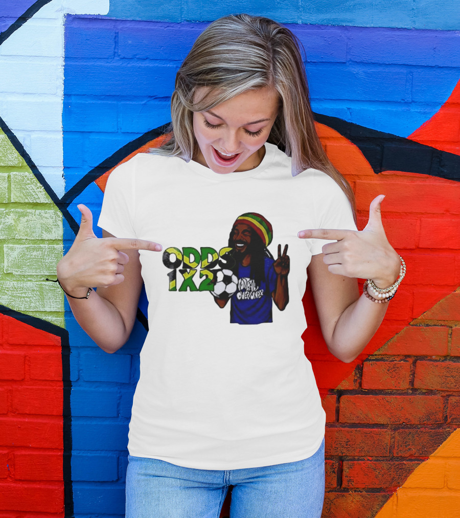 ODDS 1X2 Jangan Masukan Unsur Cinta Dalam Les Football Over Under T-Shirt