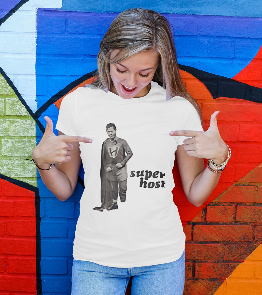 WUAB 43 Cleveland Superhost Lorain Retro Hero T-Shirt
