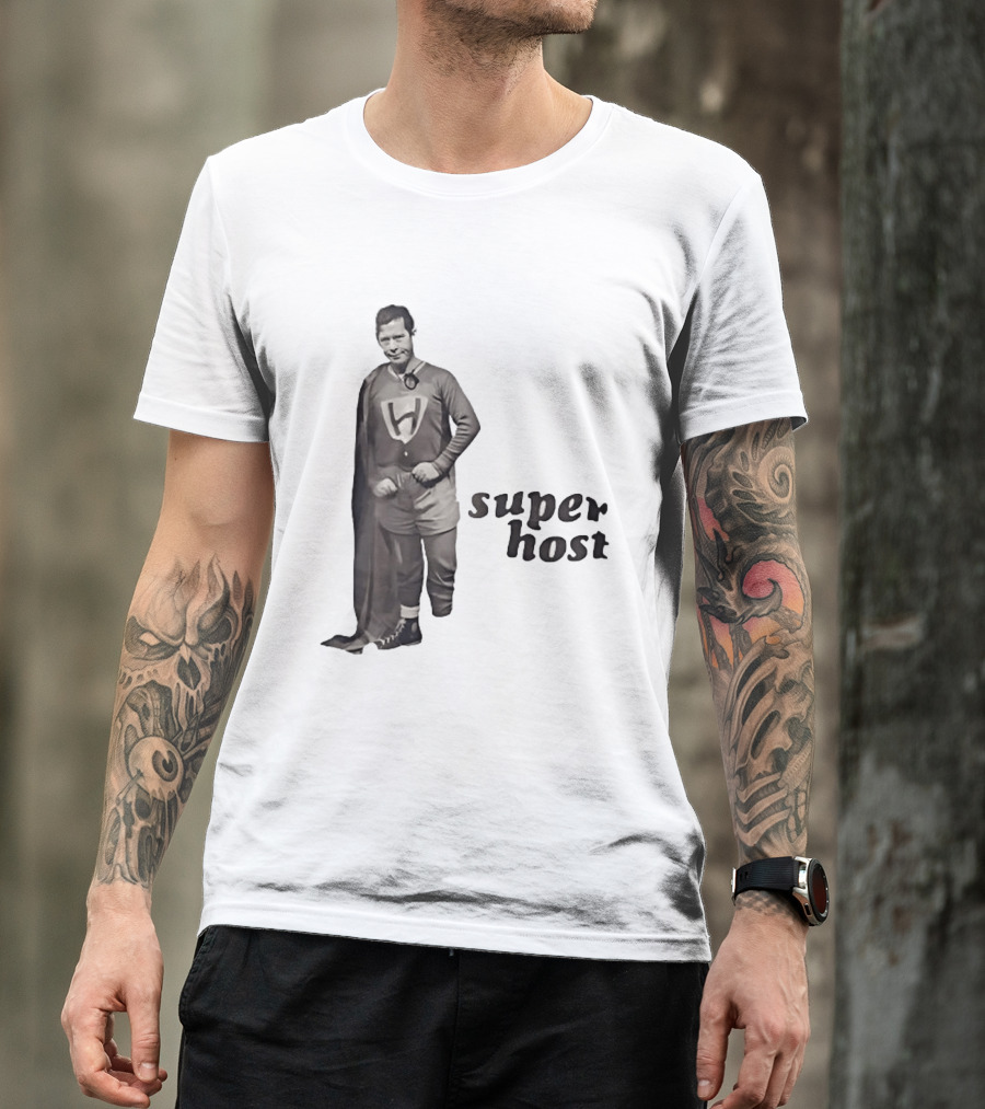WUAB 43 Cleveland Superhost Lorain Retro Hero T-Shirt