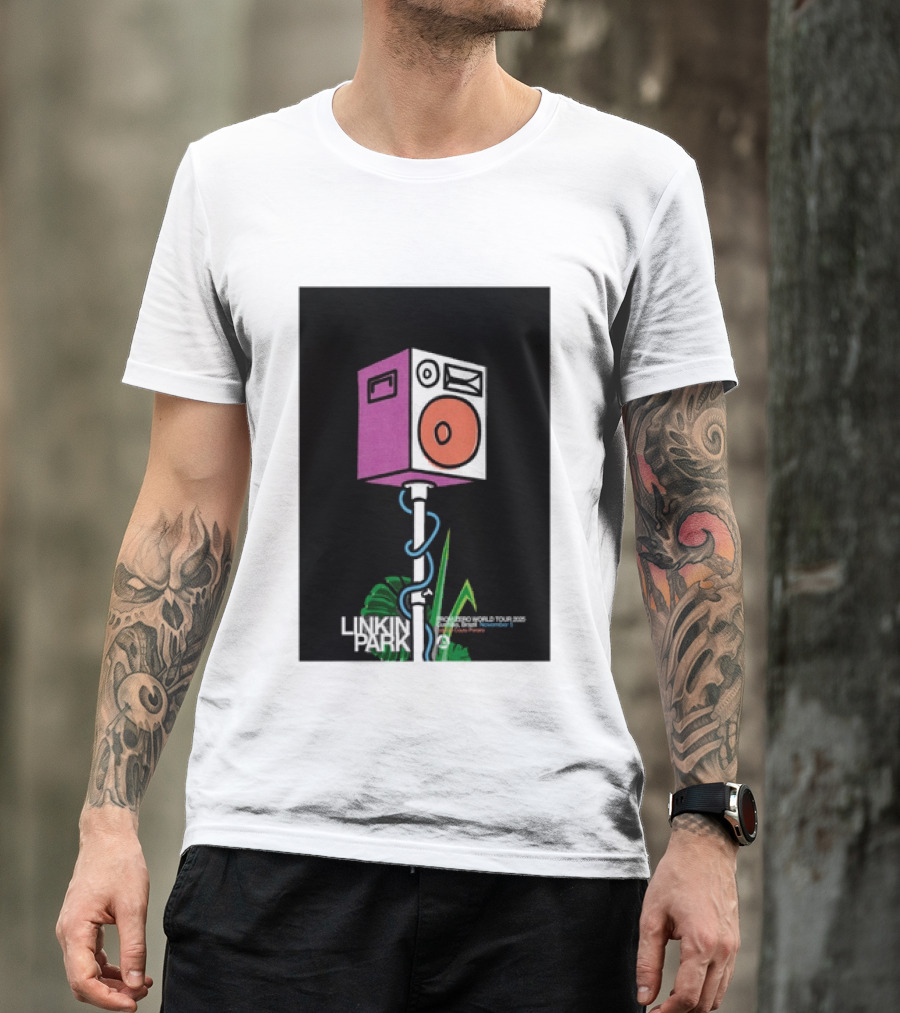 Linkin Park From Zero World Tour Estadio Couto Pereira Curitiba November 5 2025 T-Shirt