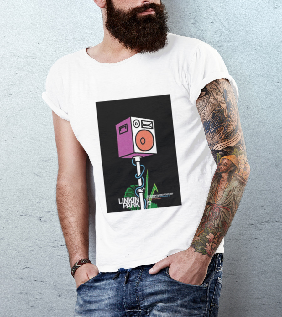 Linkin Park From Zero World Tour Estadio Couto Pereira Curitiba November 5 2025 T-Shirt