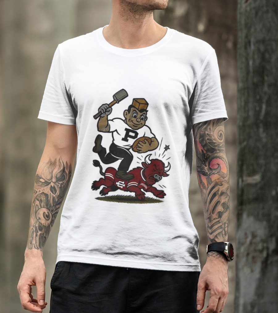 Purdue Boilermakers Crush Indiana Hoosiers NCAA Football Rivalry Victory T-Shirt