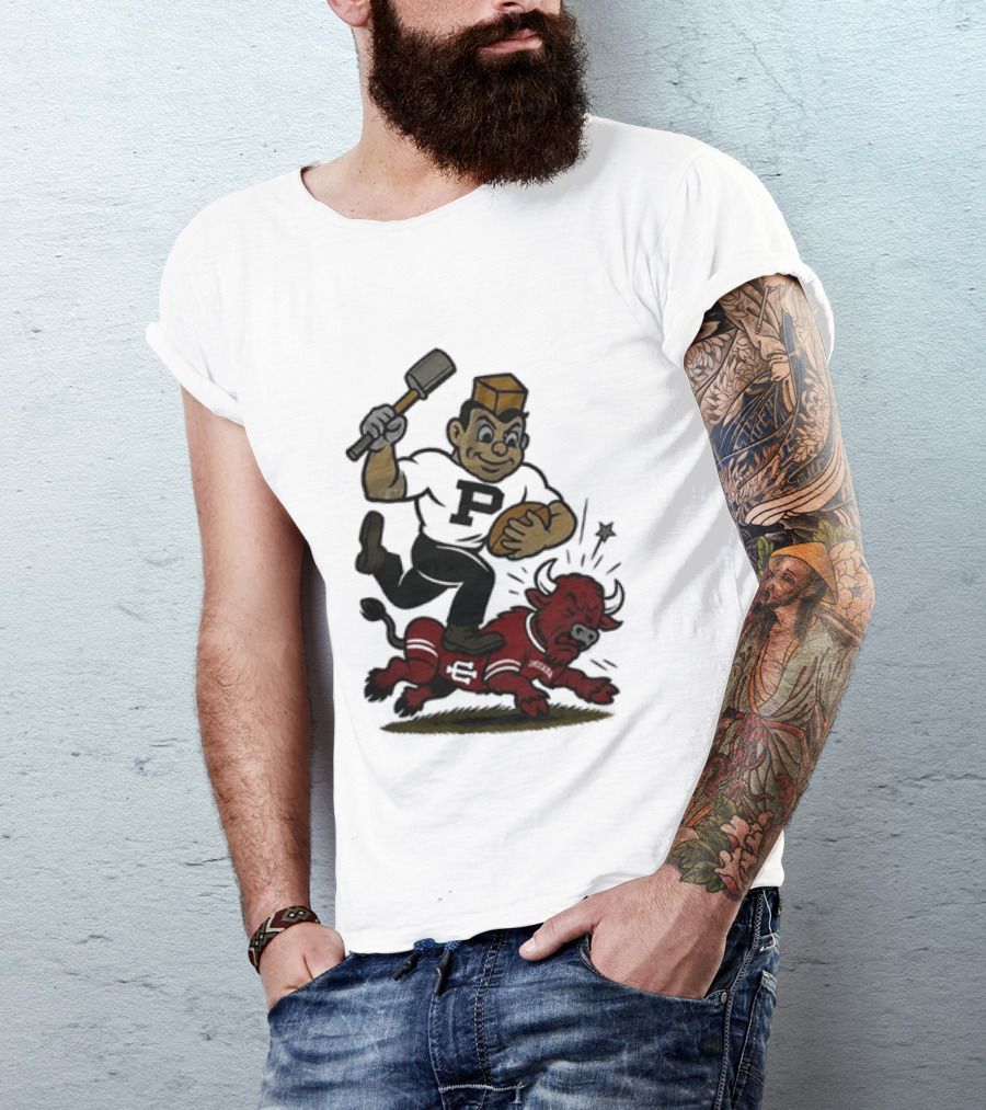 Purdue Boilermakers Crush Indiana Hoosiers NCAA Football Rivalry Victory T-Shirt
