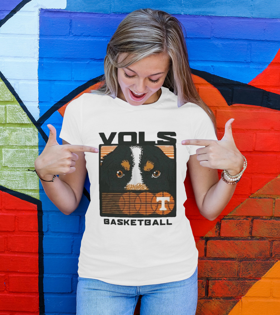 Vols Basketball Original Tennessee Volunteers Staredown T-Shirt