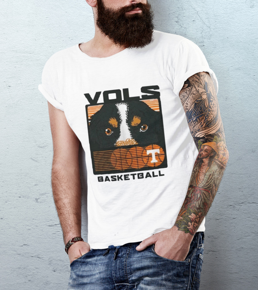 Vols Basketball Original Tennessee Volunteers Staredown T-Shirt