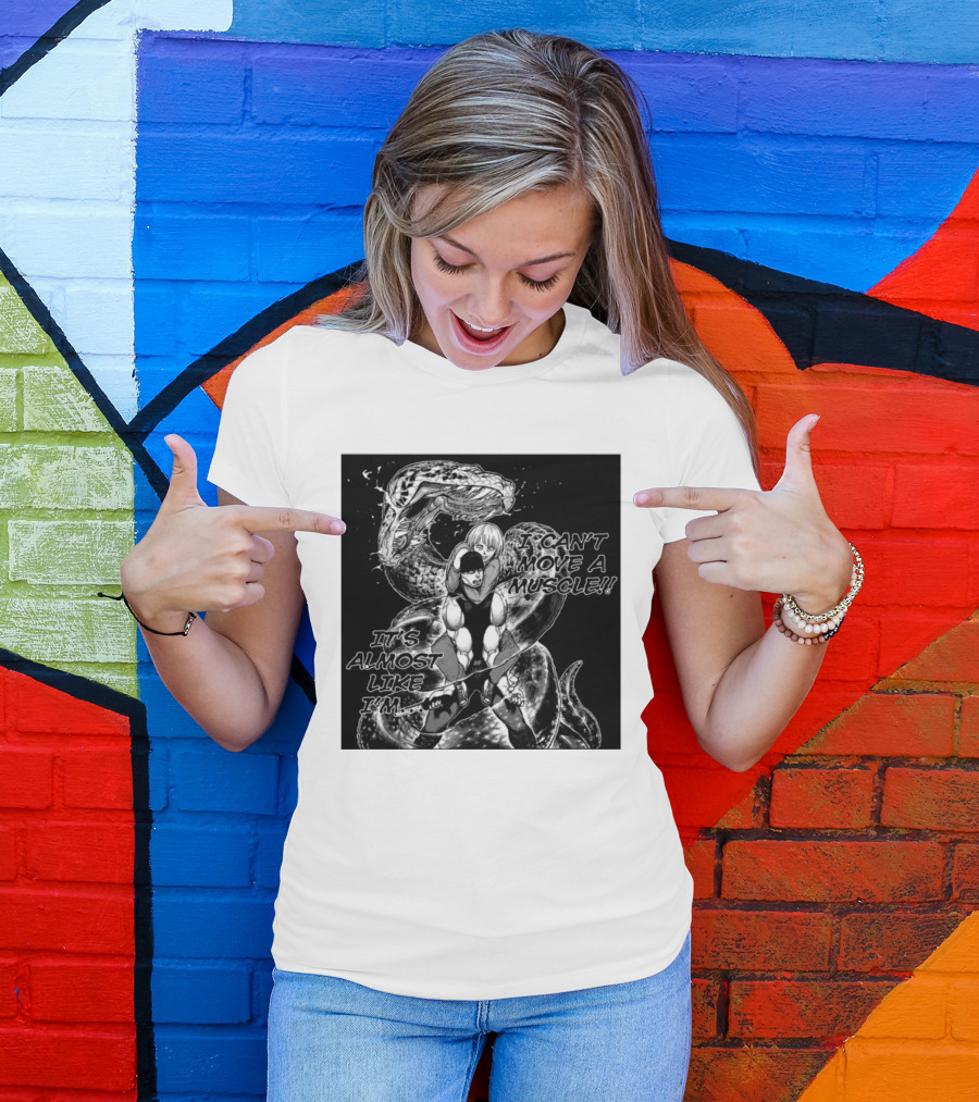 I Can't Move A Muscle It's Almost Like I'm Imai Cosmo Manga Snake Scene T-Shirt