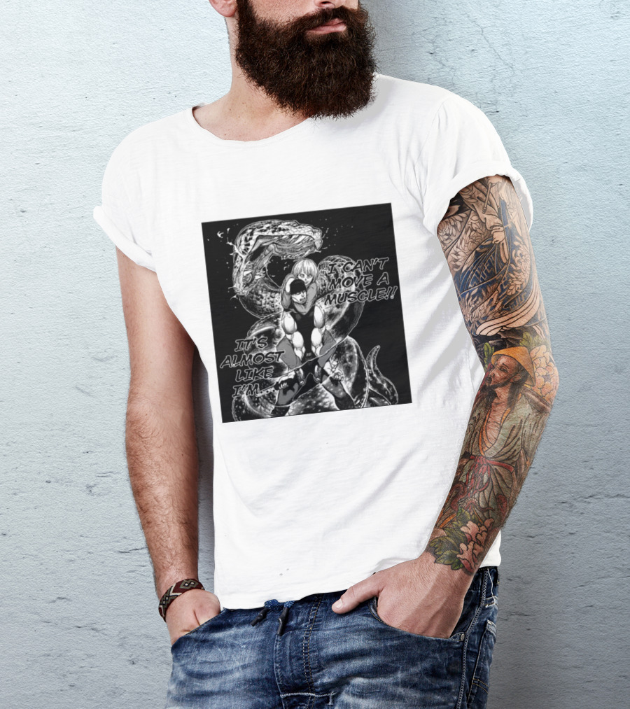 I Can't Move A Muscle It's Almost Like I'm Imai Cosmo Manga Snake Scene T-Shirt