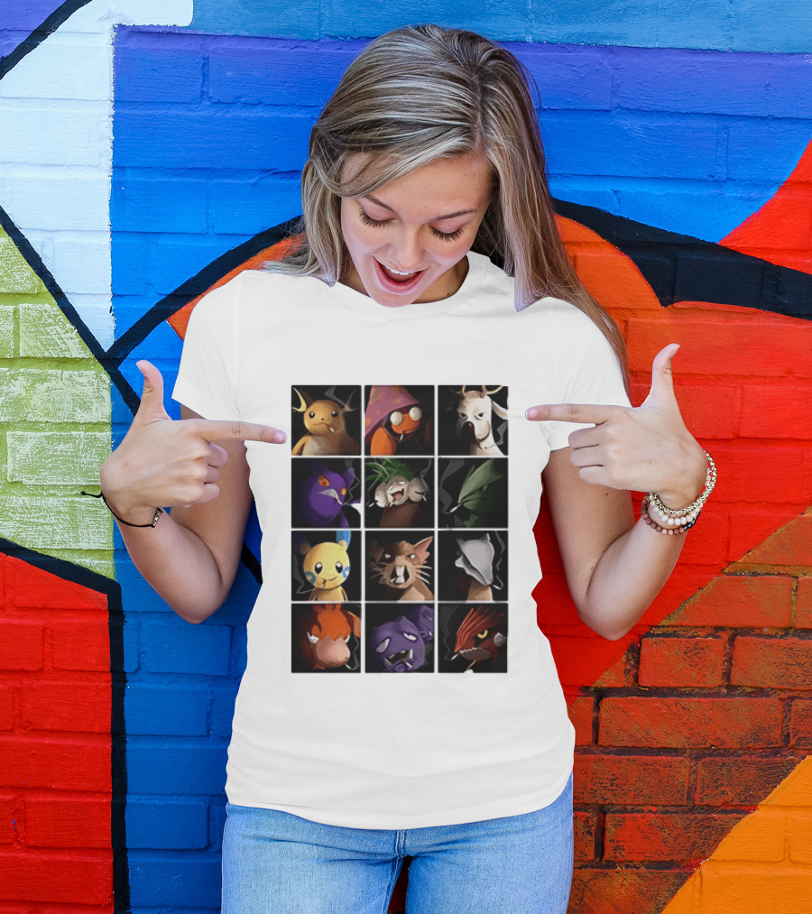 Pokemon Characters It Looks Just As Stupid When You Do It Smoking T-Shirt