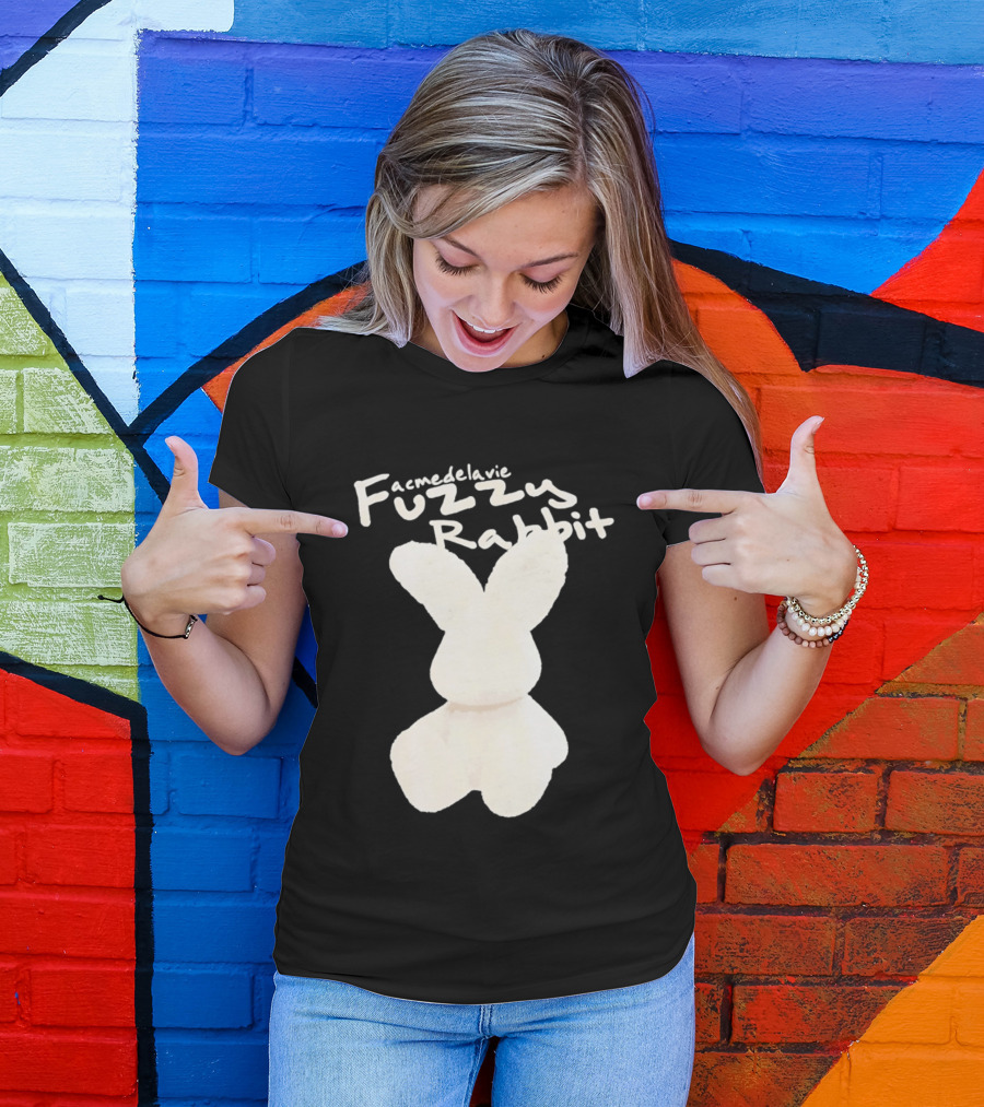 Acme De La Vie Fuzzy Rabbit ADLV Streetwear Bunny T-Shirt