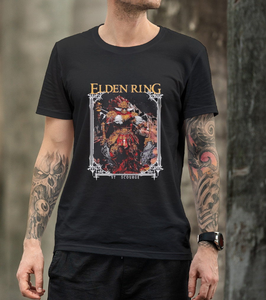 Elden Ring Starscourge Radahn FromSoftware ST Redorange T-Shirt