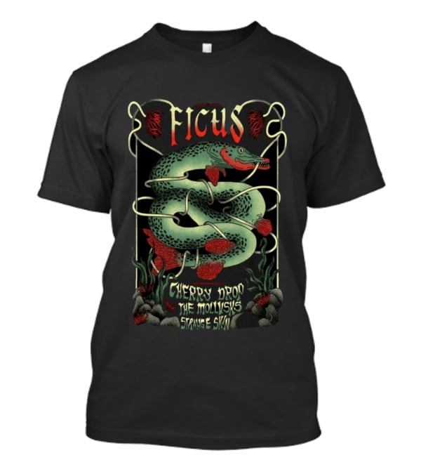 Ficus Cherry Drop The Mollusk's Strange Skin Aug 15 2026 Grand Rapids MI T-Shirt