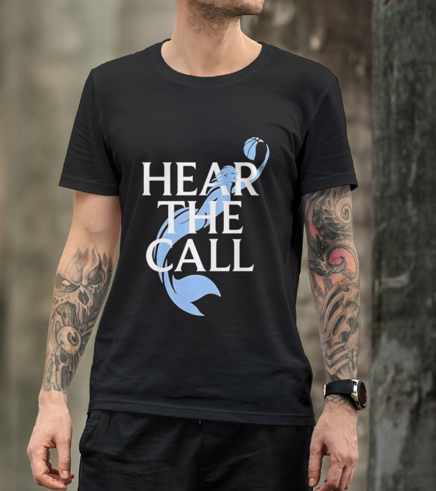 Hear The Call Mermaid Basketball Sports T-Shirt
