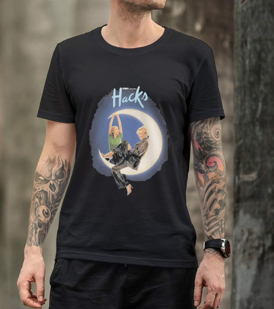 Max Original Hacks Crescent Moon Scene T-Shirt