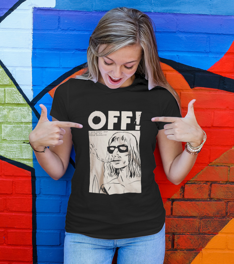 OFF Wasted Years I Wish Every Boy Was Like My Surfer Boyfriend T-Shirt