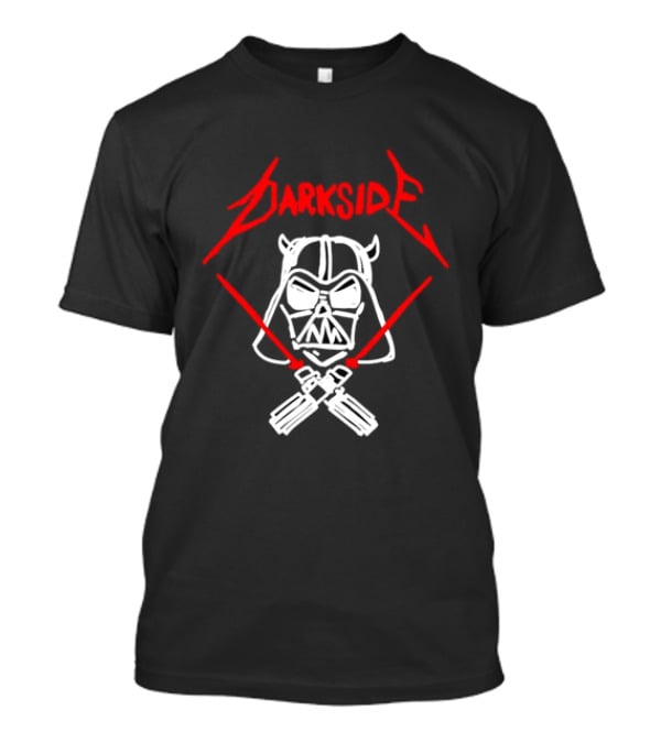 Darth Vader Join The Dark Side Metal Crossover Darkside Zwrocle Lightsabers T-Shirt