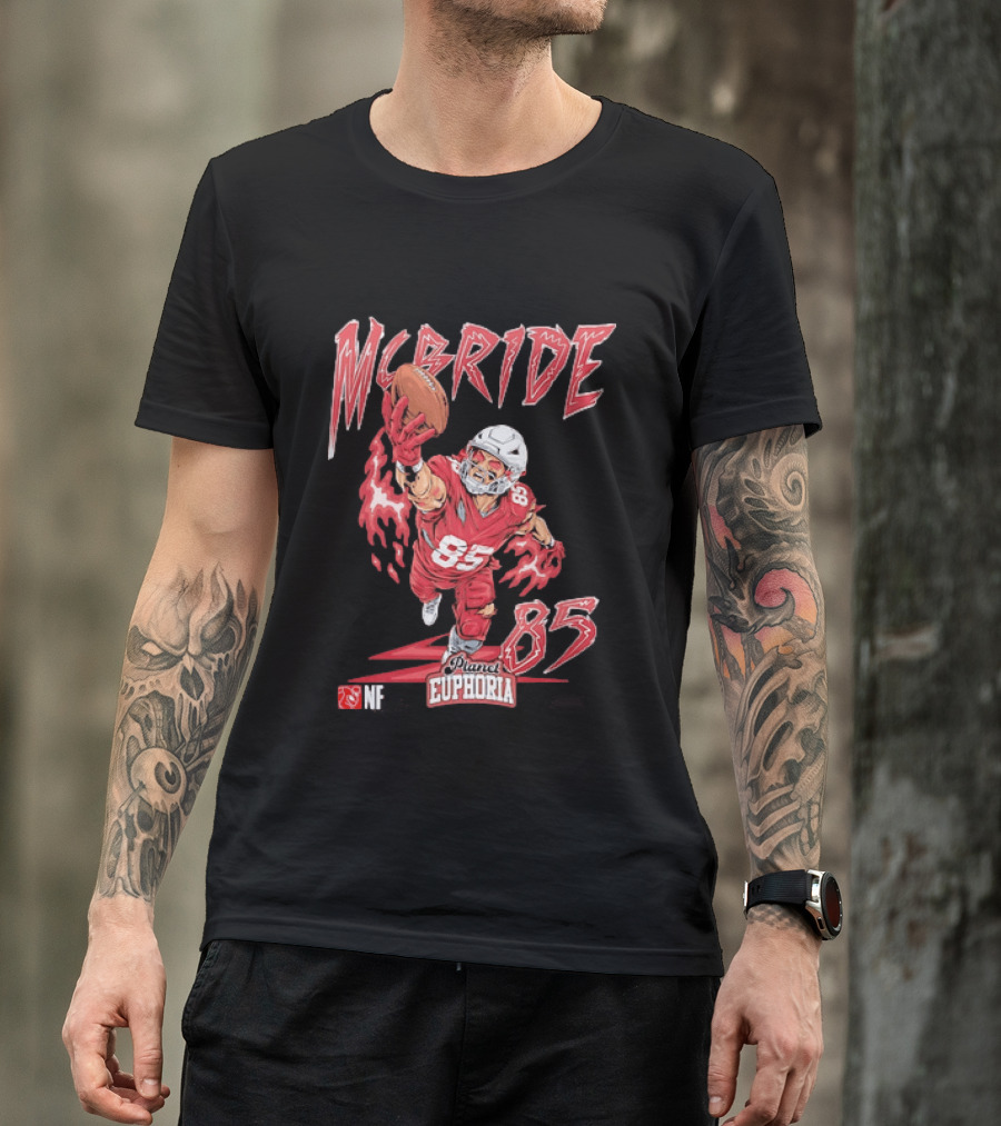 Trey McBride 85 Arizona Cardinals NFL Planet Euphoria T-Shirt