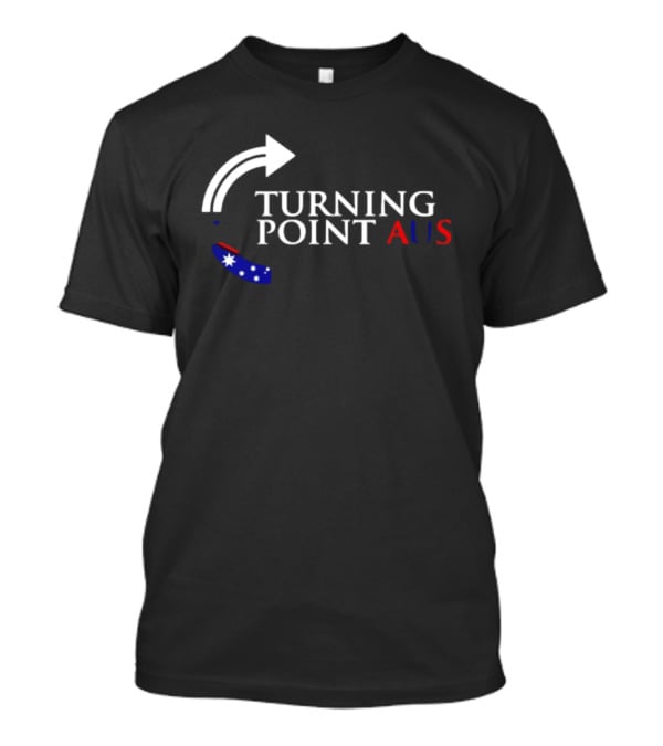 Turning Point AUS Boomerang Arrow Flag T-Shirt